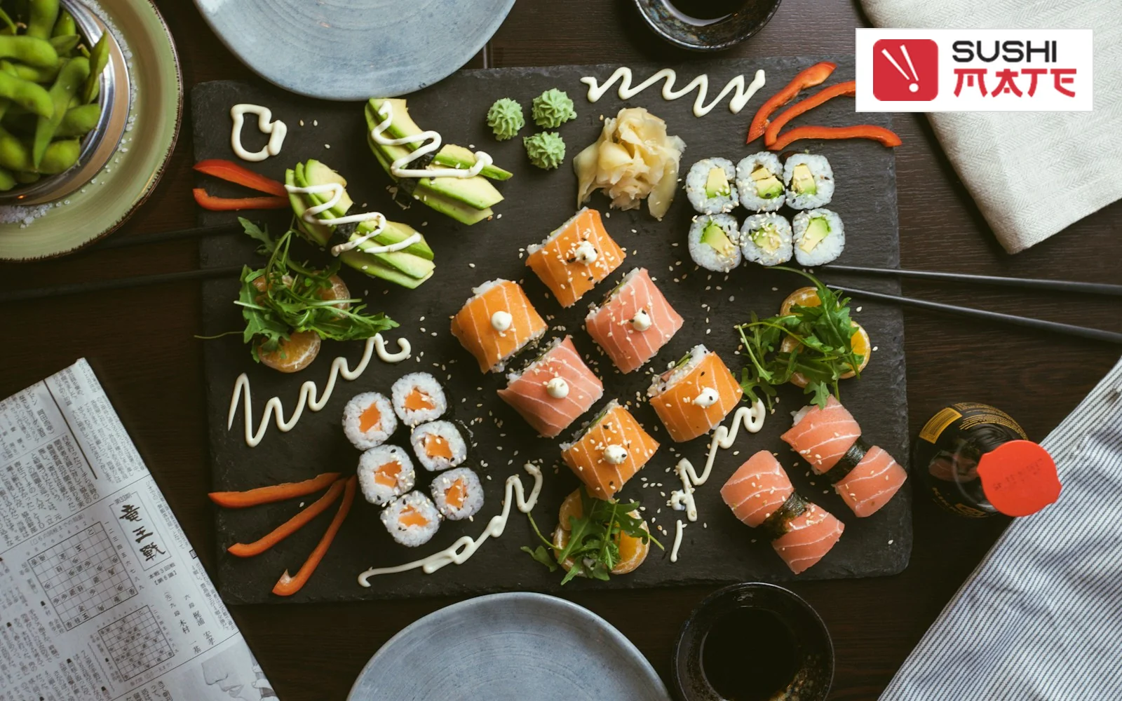 Sushimate — Japon teknolojisiyle el değmeden üretilen taze ve donuk sushi